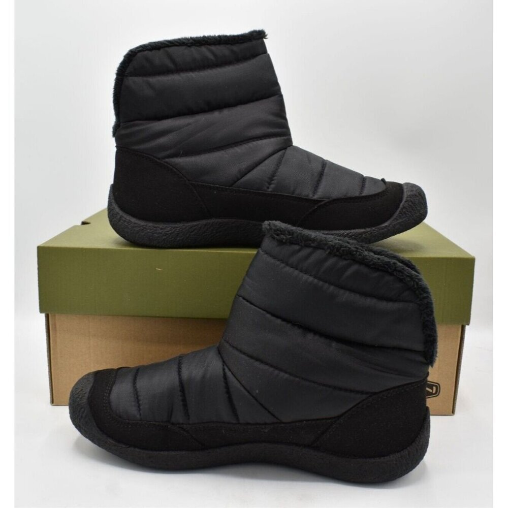 Keen Womens Size 10.5 Howser Fold Down Black Pull On Shoes - Picture 9 of 11